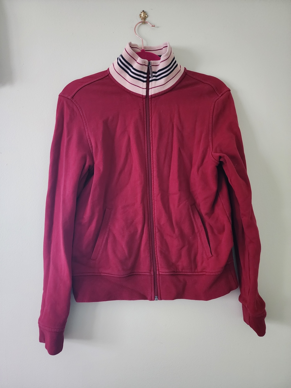 Burberry Zip-Front Bomber Jacket
